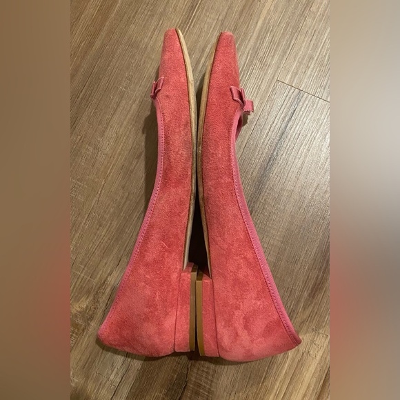 DÔEN Odette Suede Ballet Flat Dusty Pink Size EU 37/US 6.5 - Picture 4 of 13